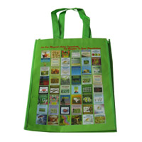 上海LB11覆膜无纺布广告袋